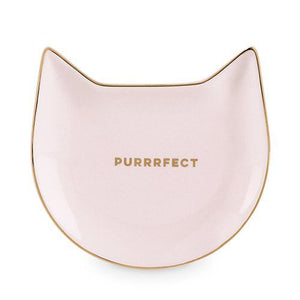 Purrfect Pink Cat Tea Tray